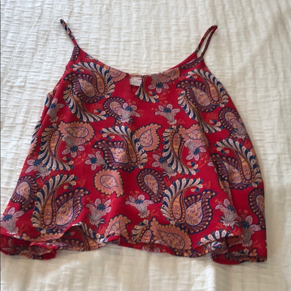 NWOT Paisley blouse